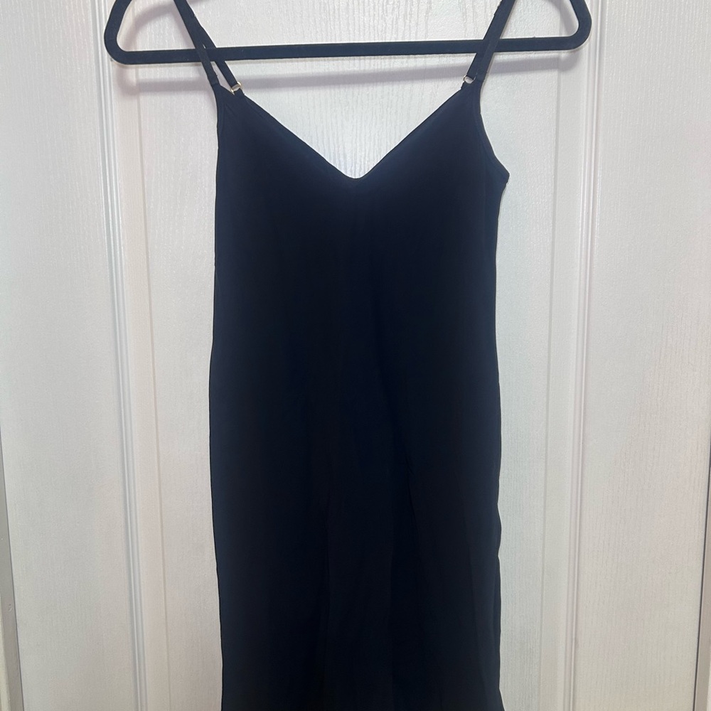 Commando black v-neck Slip Dress
